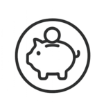 Icon of piggybank